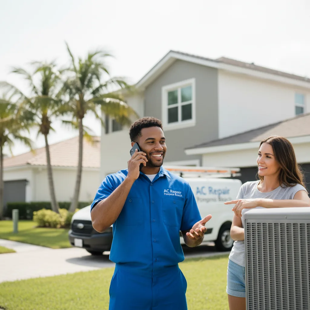 AC Repair Pompano Beach customer support in Ponte Vedra Beach